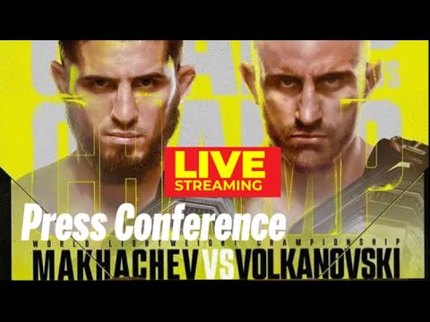 UFC 284 PRESS CONFERENCE: Makhachev vs Volkanovski | LIVE COVERAGE