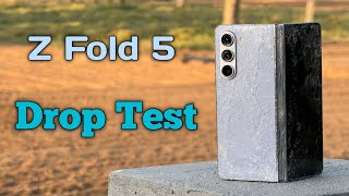 Samsung Galaxy Z Fold 5 Drop Test - Impressive || Drop Test Zfold 5 || Z  Fold 5 Drop Test