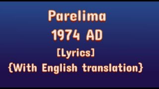 Parelima ‑ 1974 AD [Lyrics] {With English translation}