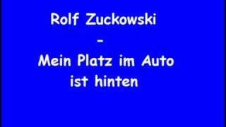 Rolf Zuckowski - Mein Platz im Auto ist Hinten chords