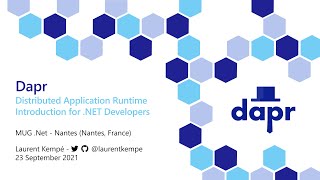 Distributed Application Runtime, Introduction for .Net Developers