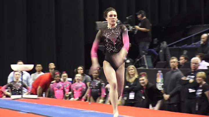 Sage Thompson - Vault - 2019 Nastia Liukin Cup
