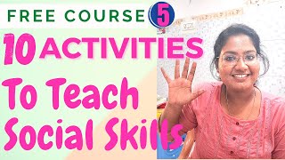 Home Therapy Activities for Social Skills | 5. SOCIAL GAMES Part 2 | FREE THEORY OF MIND | Autism