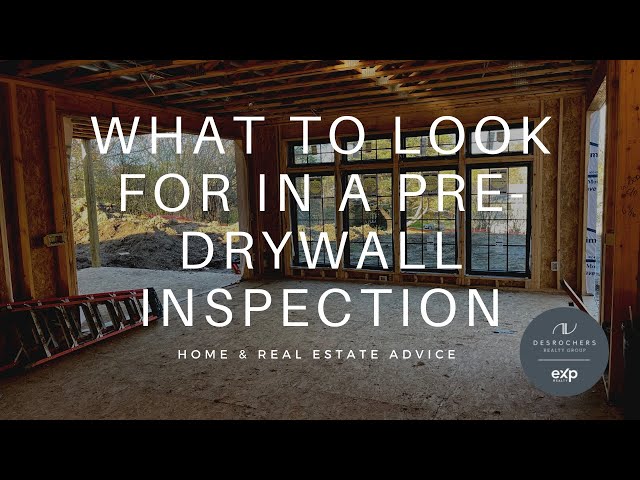 Pre Drywall Checklist.pdf Pre Drywall Home Inspection Checklist - Homemade Ftempo