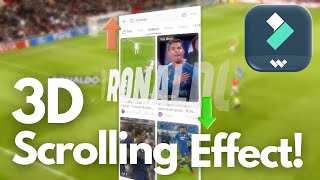 3D Scrolling Effect - Filmora 14