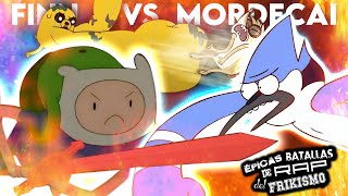 Finn vs Mordecai Pero con las Voces Originales | Épicas Batallas de Rap del Frikismo