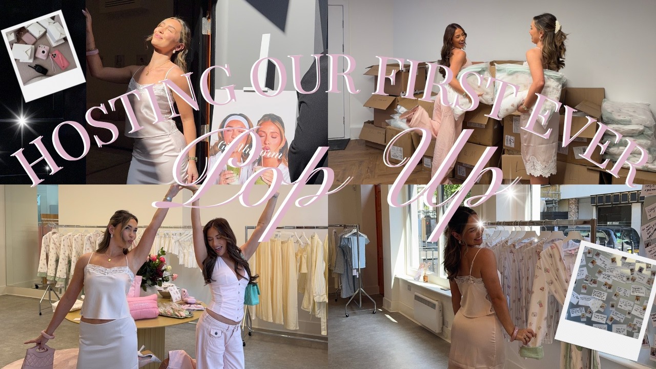 WE HOSTED OUR FIRST EVER POP UP | And it was THE best day ever... all that anxiety for nothing!!