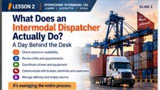 What Does an Intermodal Dispatcher Do | Intermodal Trucking for Beginners Guide
