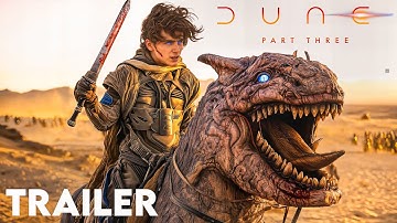 Dune 3: Messiah (2026) - First Trailer | Timothée Chalamet, Zendaya | Concept Version