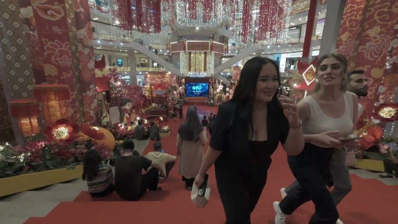 Pavilion Bukit Bintang, Kuala Lumpur on Wednesday afternoon.