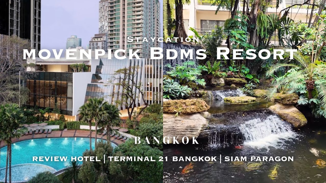 HOTEL SEHIJAU INI ADA DI TENGAH KOTA BANGKOK😱| Movenpick Wellness Resort Bangkok