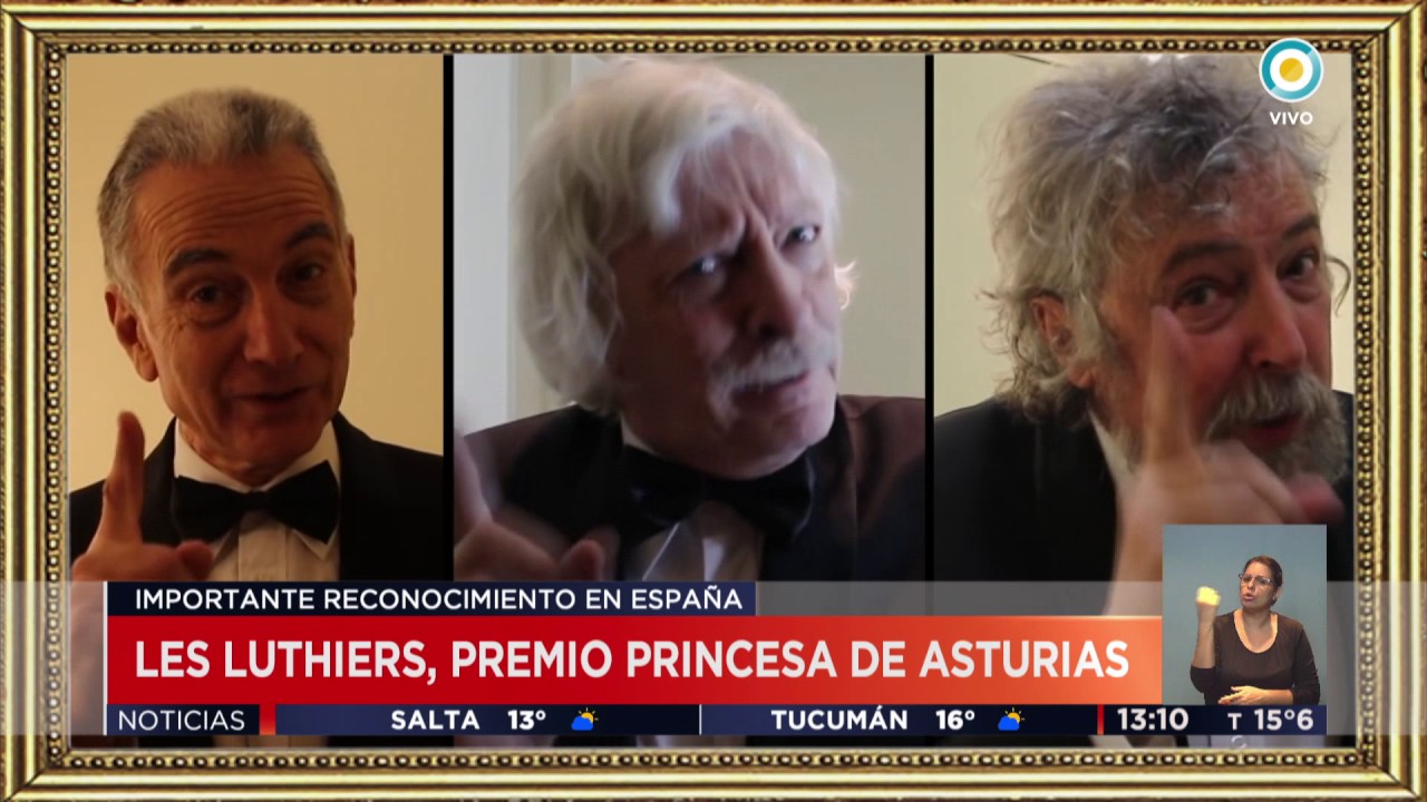 TV Pública Noticias - Les Luthiers, Premio Princesa de Asturias
