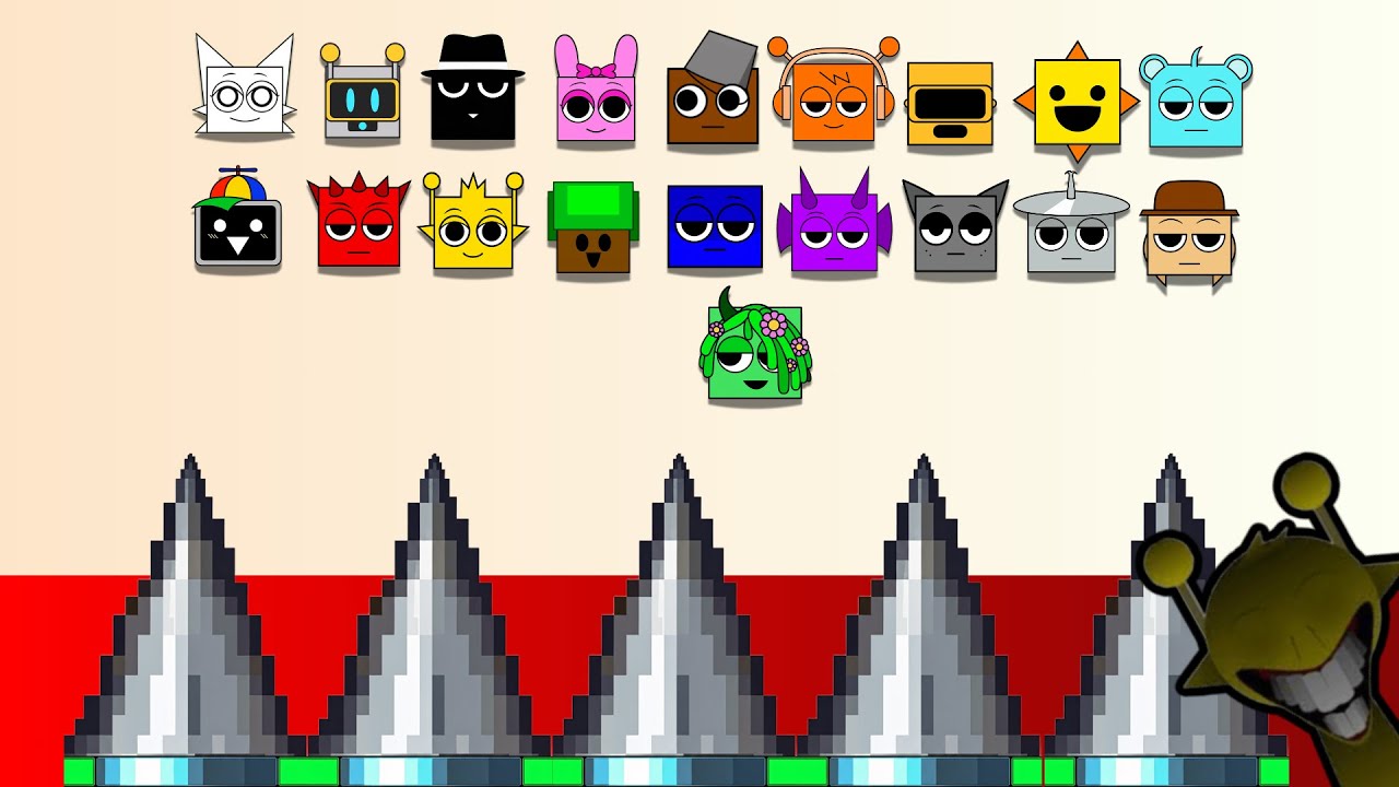 Sprunkis Race: The Path is Sabotaged!