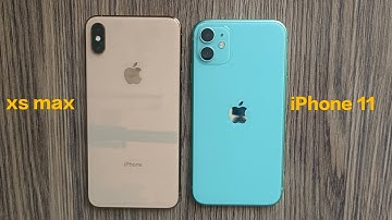 iPhone 11 vs iPhone xs max speed test