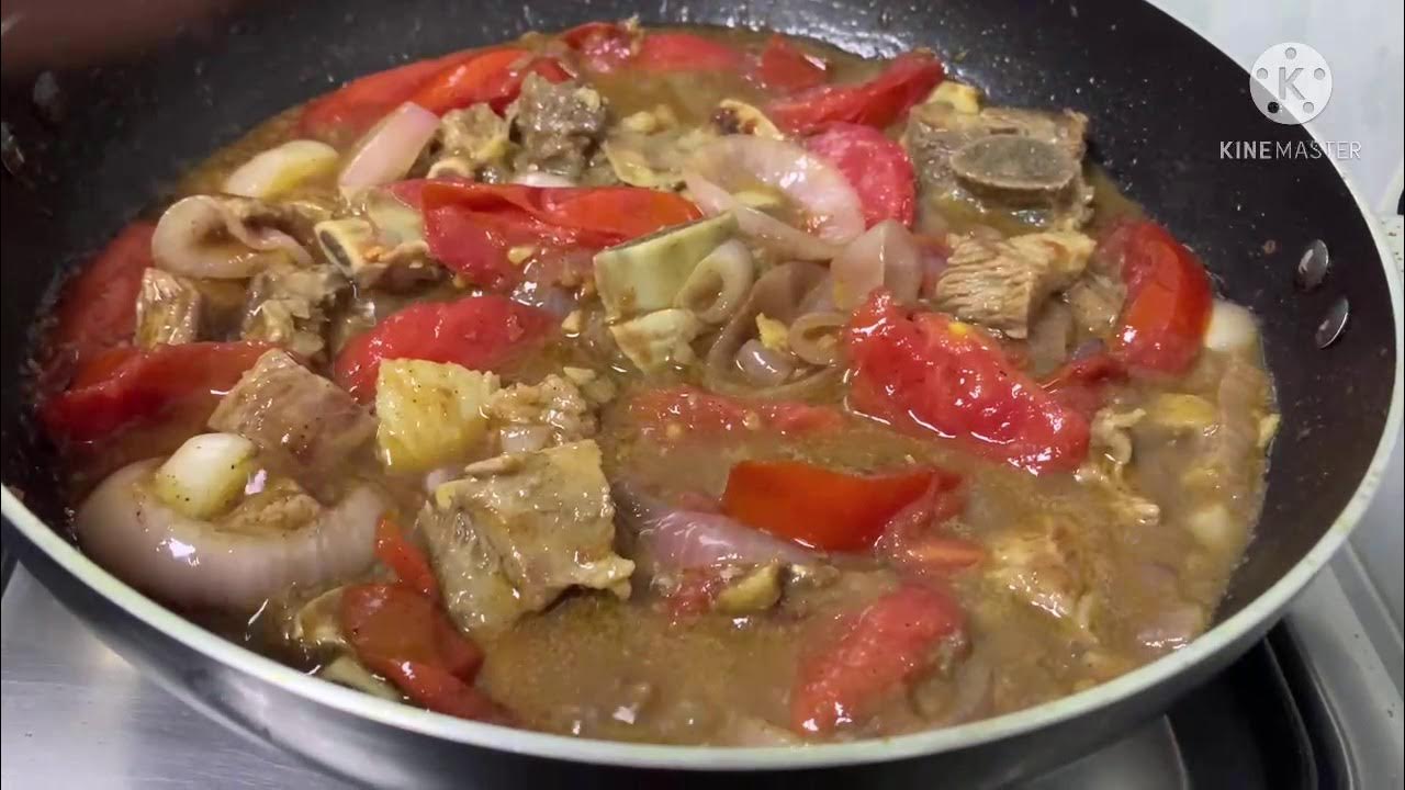 Beef with Anchovy Sauce (Beef Ginamos) BisayaFilipino Style YouTube