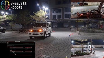 Autonomous Driving, End-Effector Constraint Parking, S-Curves Execution
