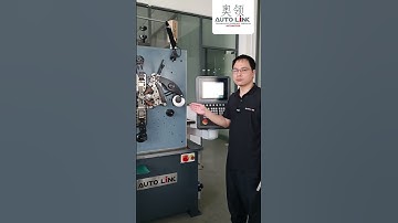 Future of Spring Making Machine | Autolink CNC Spring Machine with 4-Axis Smart Control 🔩✨"