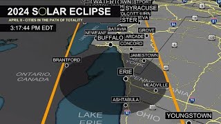 Here's the exact time the solar eclipse will reach Western NY | Joe Martucci reports