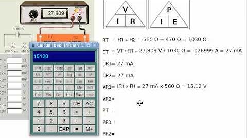 Series Circuit Analysis part 3