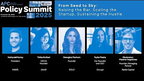AFC Policy Summit 2025 | From Seed to Sky