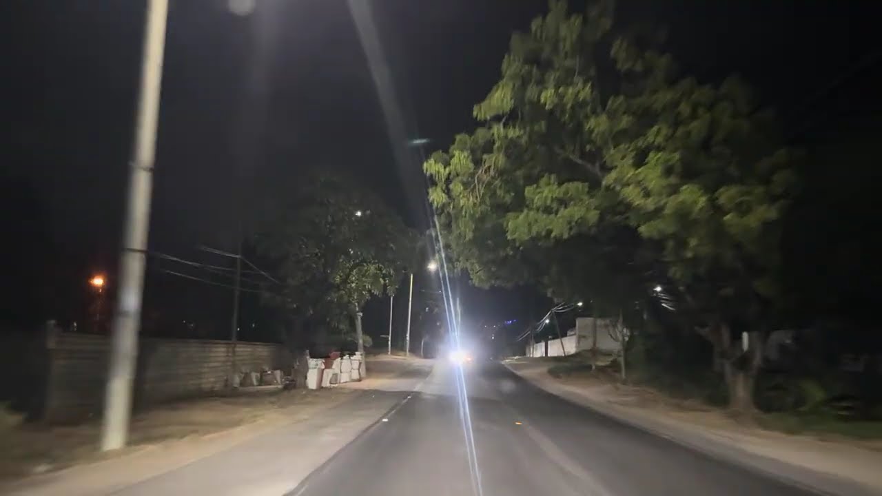 🌃 Mombasa Night Drive POV | Coastline Streets, Tuk-tuks, Port Lights & Tropical Humidity