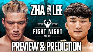 UFC Fight Night: Yi Zha vs. Jeong Yeong Lee Preview &amp; Prediction