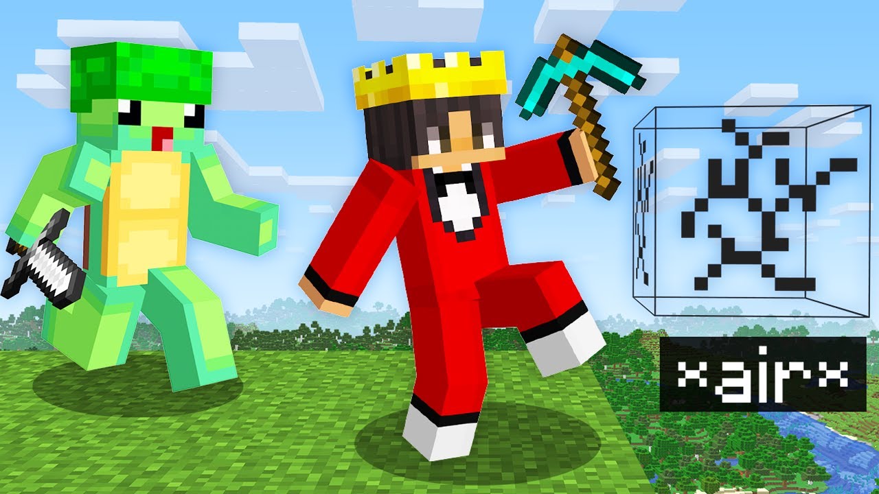 Speedrunner VS Hunter BUT You Can Mine Anything