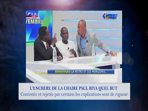 FACE CAMERA PIERRE NKA Chaire Paul Biya