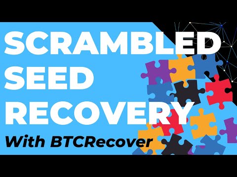 Recover Scrambled 12 Word Seeds with BTCRecover (Electrum u0026 BIP39 Seed Phrases Ledger Trezor Keepkey