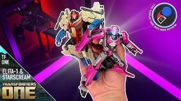 Transformers One Starscream & Elita-1 Studio Series Unboxing & Review