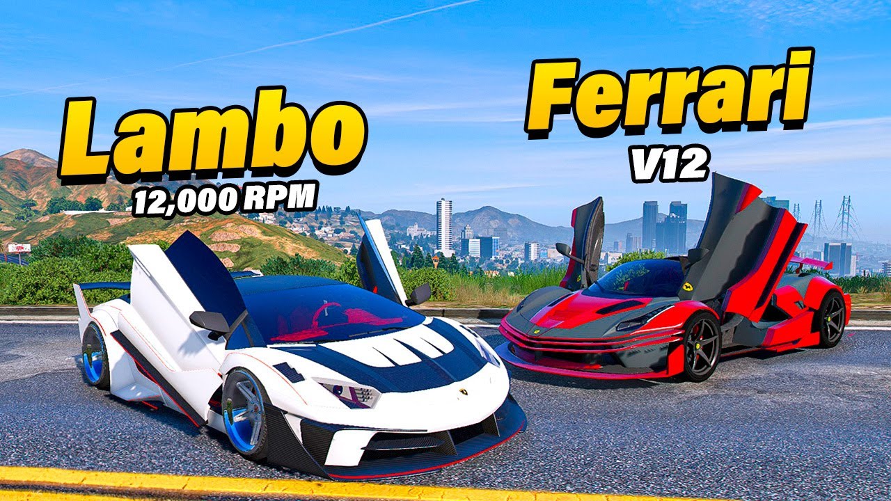 Incautan Lamborghini Aventador De 12,000 RPM Del Compadre Gta Rp