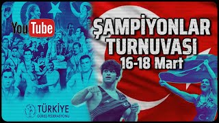 Uluslararasi Şampi̇yonlar Turnuvasi Çeyrek Fi̇nal - Yari Fi̇nal - Fi̇nal Müsabakalari 1Gün