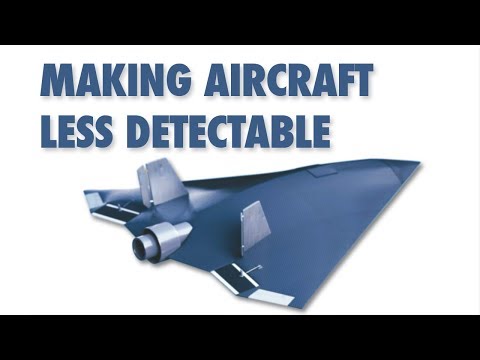 Making aircraft less detectable