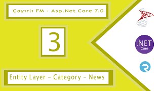 #3 Çayırlı FM - Asp.Net Core 7.0 Radyo Projesi Entity Layer - Category - News Class'ları