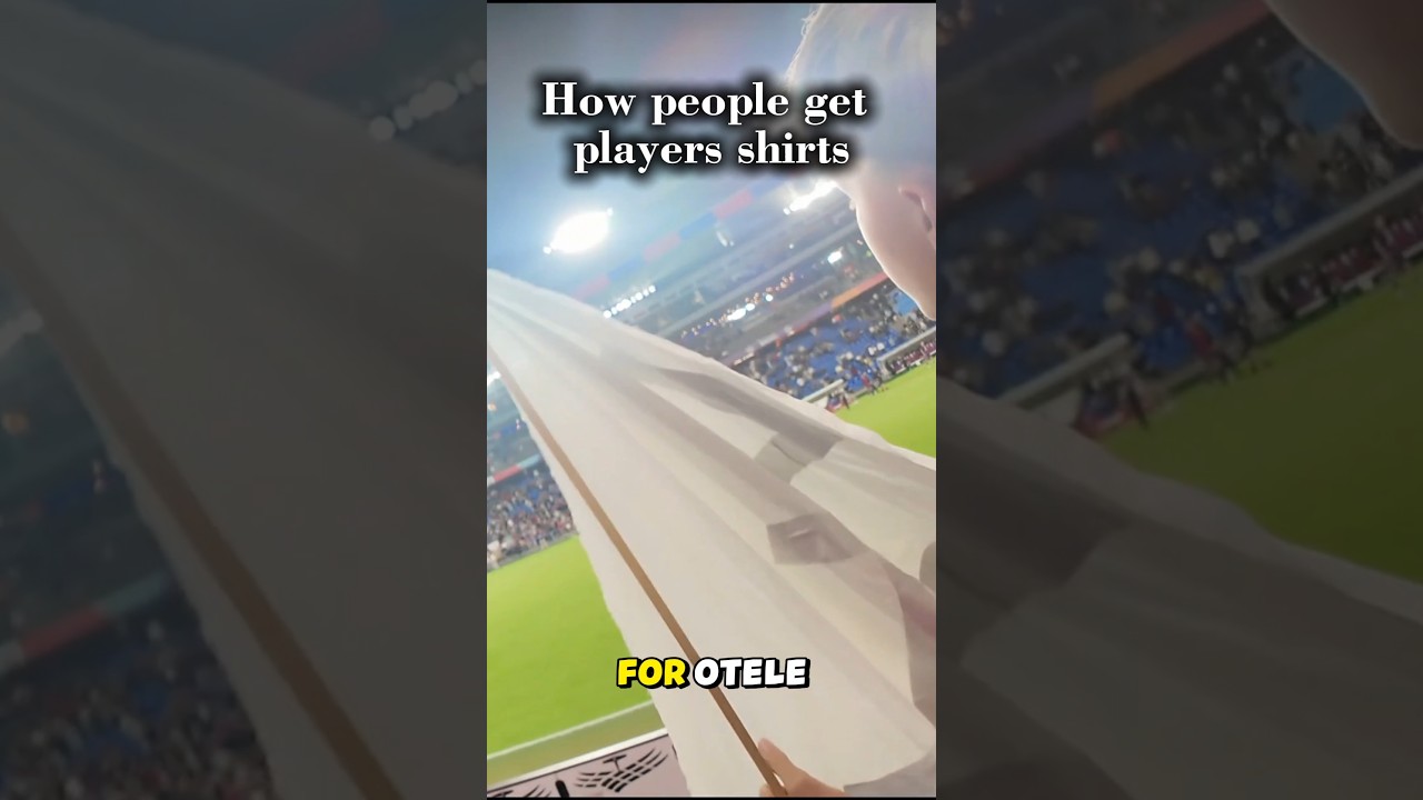 Как люди получают футболки игроков 