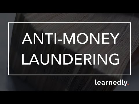 Anti-Money Laundering And Anti-Terrorist Financing Training