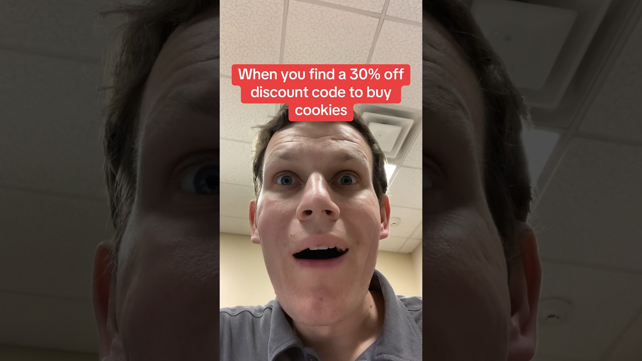 When You Find a 30% Off Discount Code For Cookie Snacks...