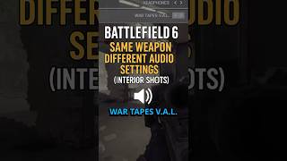 BF6 Audio Comparison 🎧 War Tape vs Dynamic Mix (Interior) screenshot 4