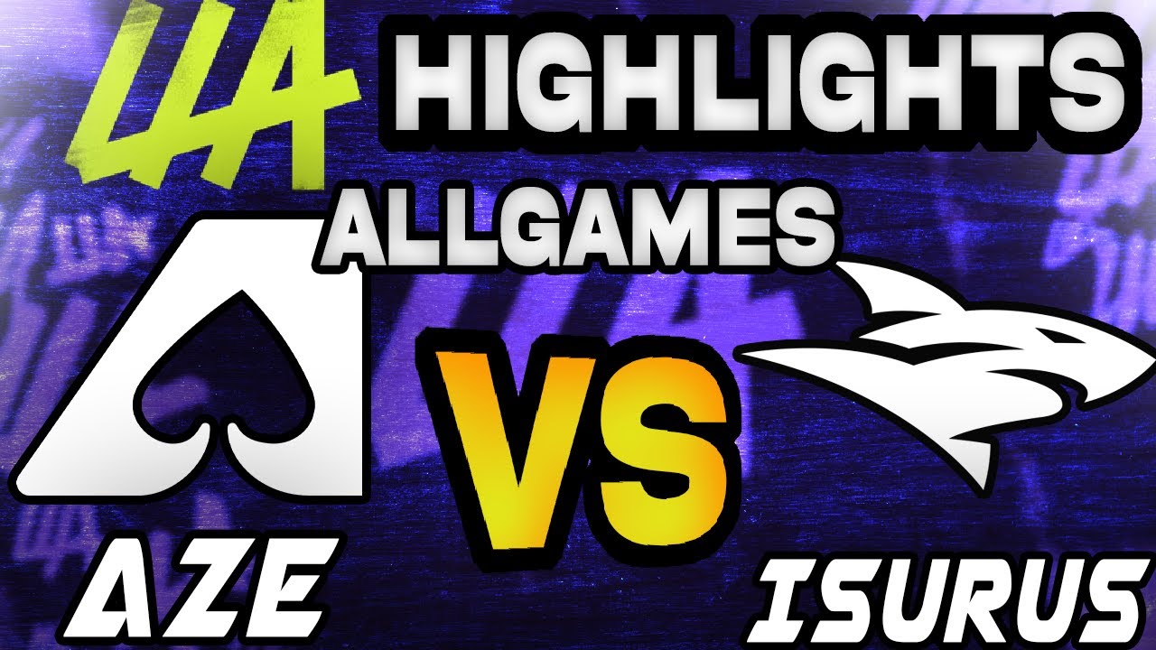 TEAM AZE VS ISURUS GAMES HIGHLIGHTS - LEAGUE OF LEGENDS - LLA JORNADA 3 2023