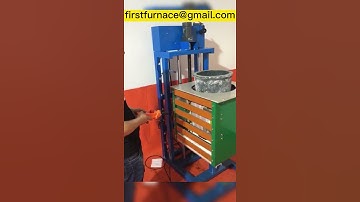 Graphite crucible melting furnace, commissioning of small scrap iron and scrap steel melting furnace