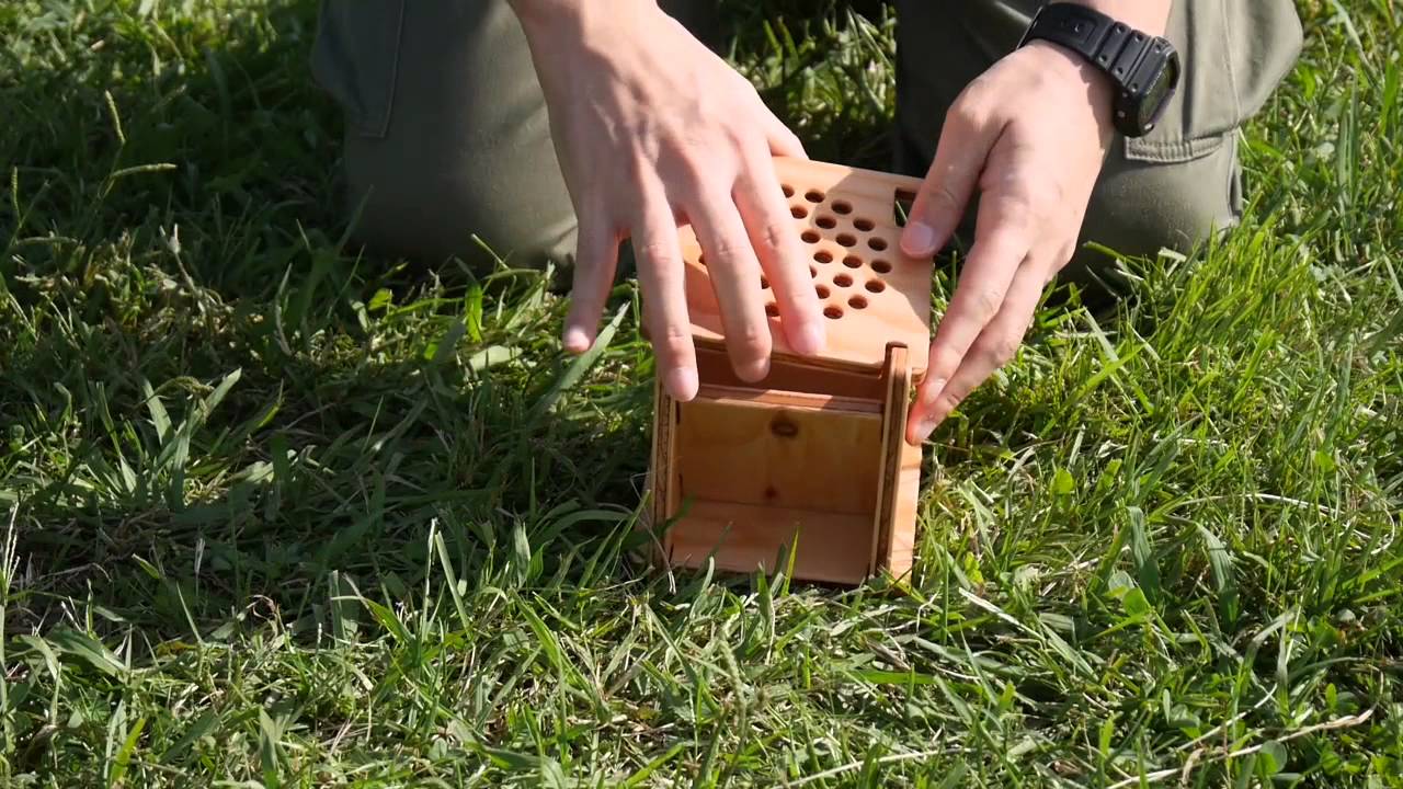 工具いらずの組み立て式アコースティックスピーカー 「ヨカ （YOKA