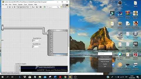 EXPLICACION: FUNCIONAMIENTO PROCESOS INDUSTRIALES-CONTROL DE NIVEL ON/OFF CON LABVIEW