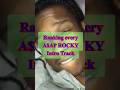 Ranking Every A$AP ROCKY Intro Track #asaprocky #rap #hiphop