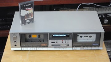 Technics RS-B11W Casseette Deck Demo!