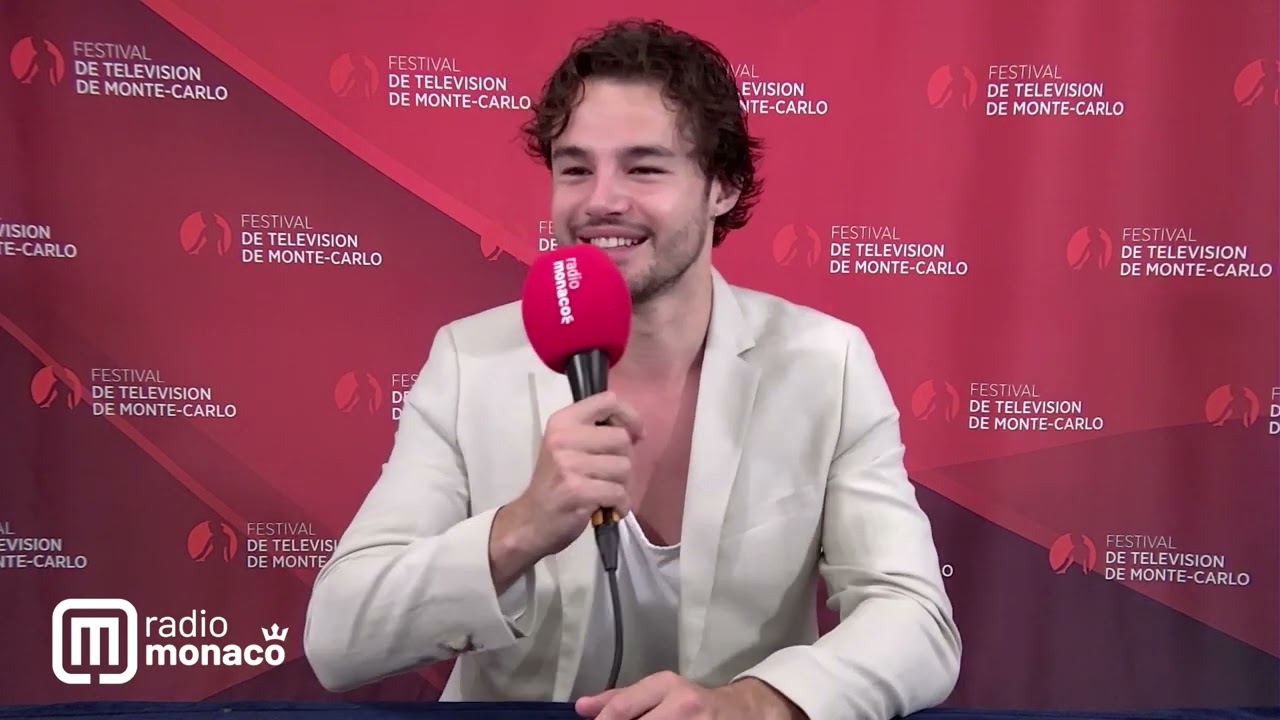 Interview Anthony Colette - Radio Monaco au Festival TV de Monte-Carlo 2023