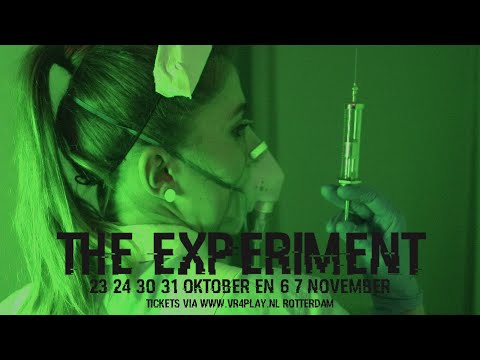 'The Experiment' (Haunted House Rotterdam) tickets nu beschikbaar! (23 okt t/m 7 nov)