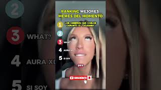 RANKING MEJORES MEMES #humor #memes #ranked #shorts