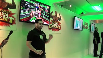 Hulk Hogan Main Event  - VideoGameGeek @ E3 2011