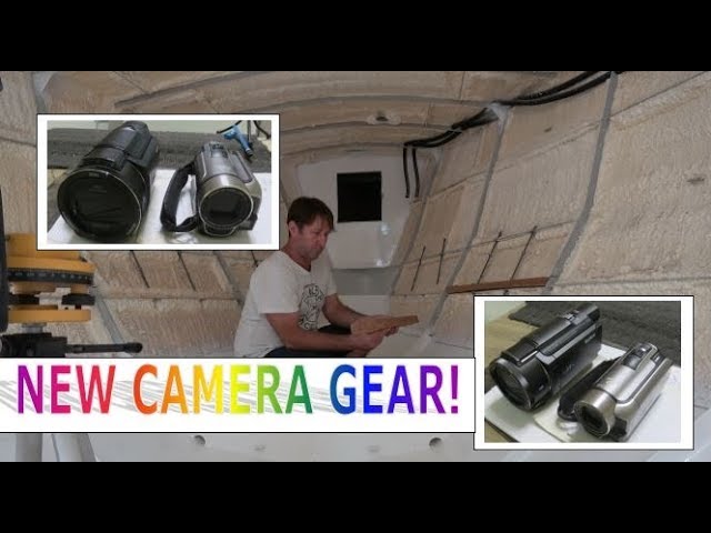 Building my steel sailing yacht Ep.23 NEW camera gear!