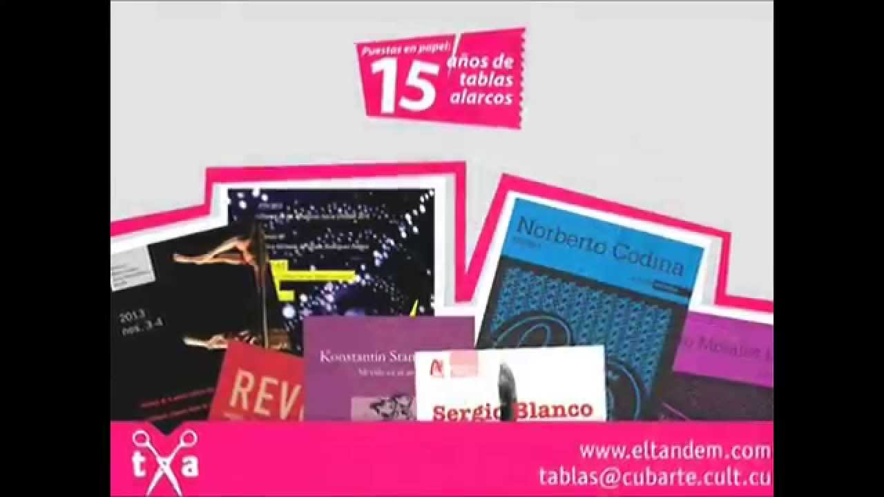 Casa Editorial Tablas Alarcos, presencia de las arts escènicas de